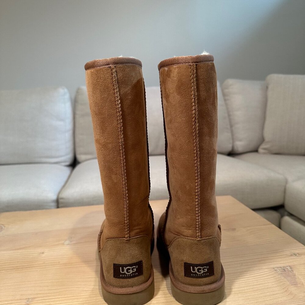 UGG Classic Tall Boots - Chestnut (Women’s Size 7) - Picture 4 of 11